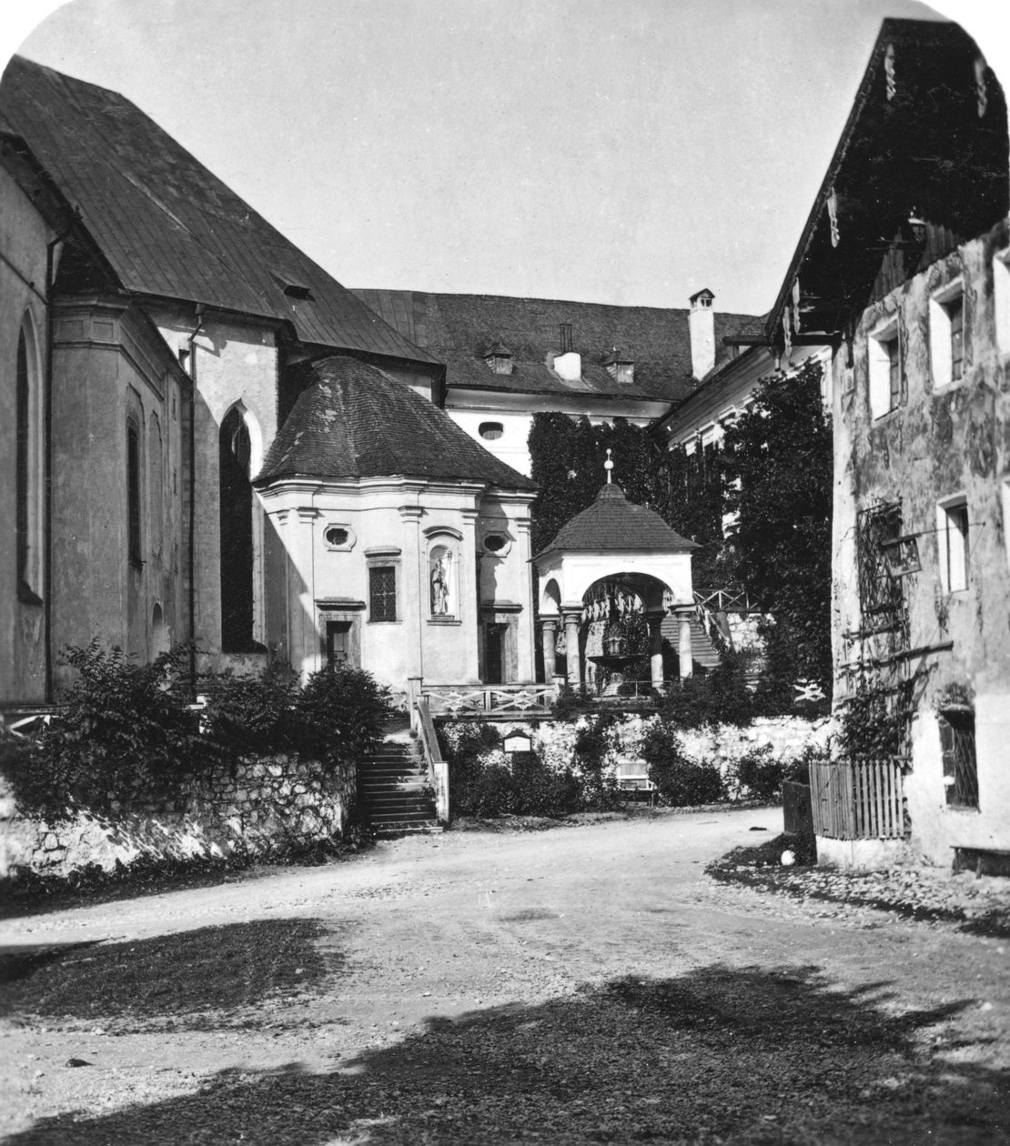 St Wolfgang, Salzkammergut, Itävalta, 1900-luku. tekijältä Wurthle and Sons
