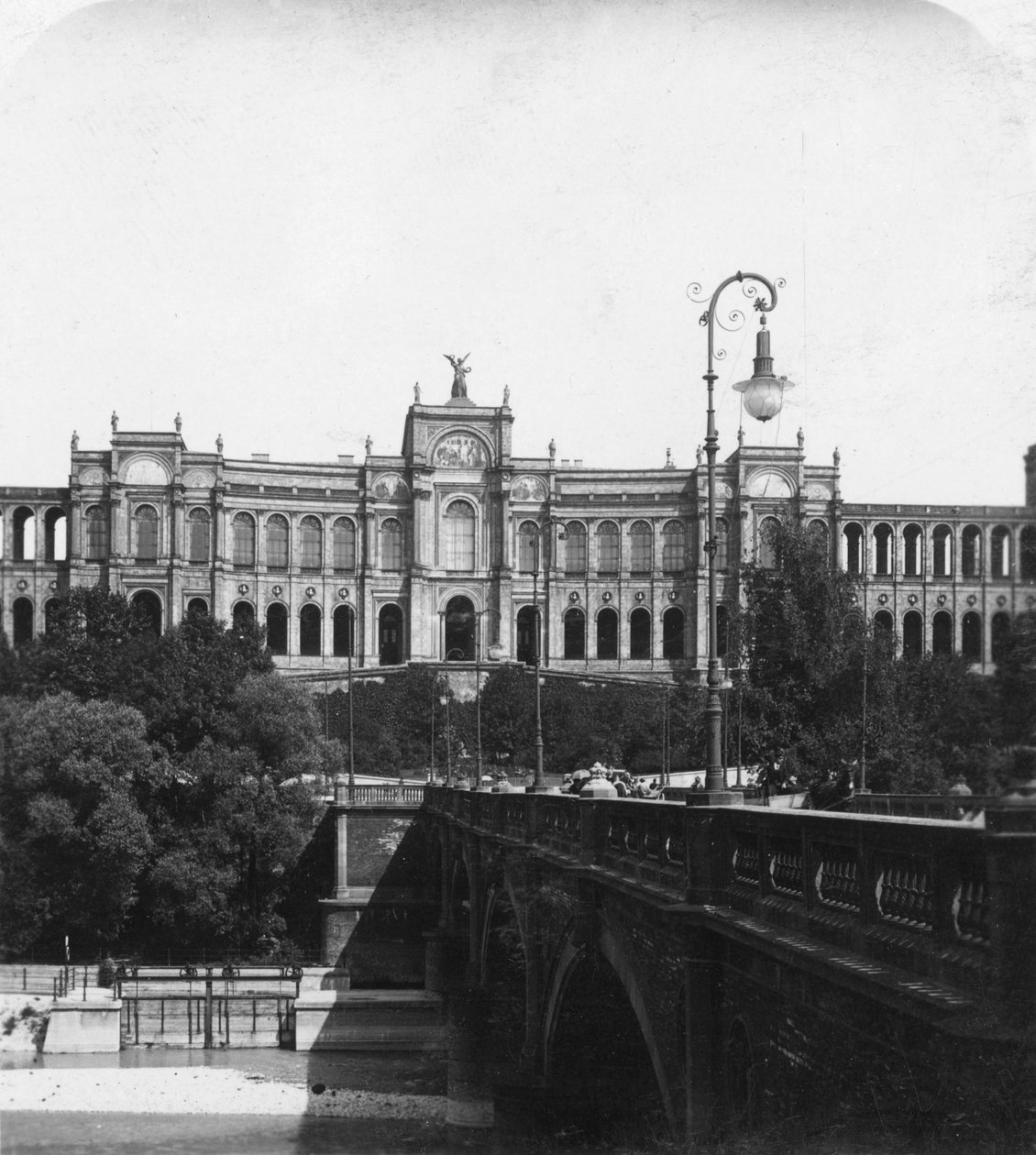 Maximilianeum, München, Saksa, c1900. tekijältä Wurthle and Sons