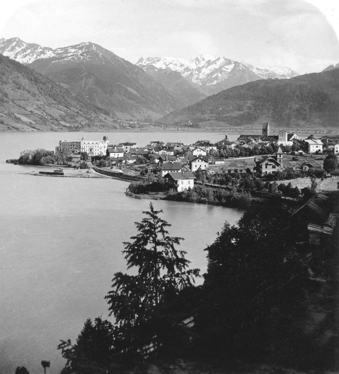 Zell am See, Salzburg, Itävalta, 1900-luku. tekijältä Wurthle and Sons