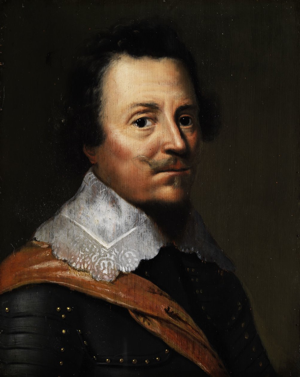 Grafen Ernst Kasimir von Nassaun muotokuva (1573–1632) tekijältä Wybrand de Geest