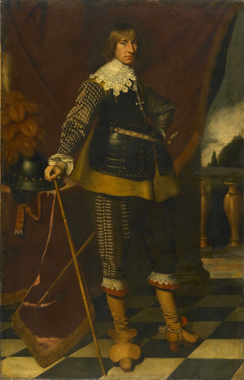Nassau-Dietzin Hendrik Casimir I:n muotokuva (1612-1640) tekijältä Wybrand de Geest