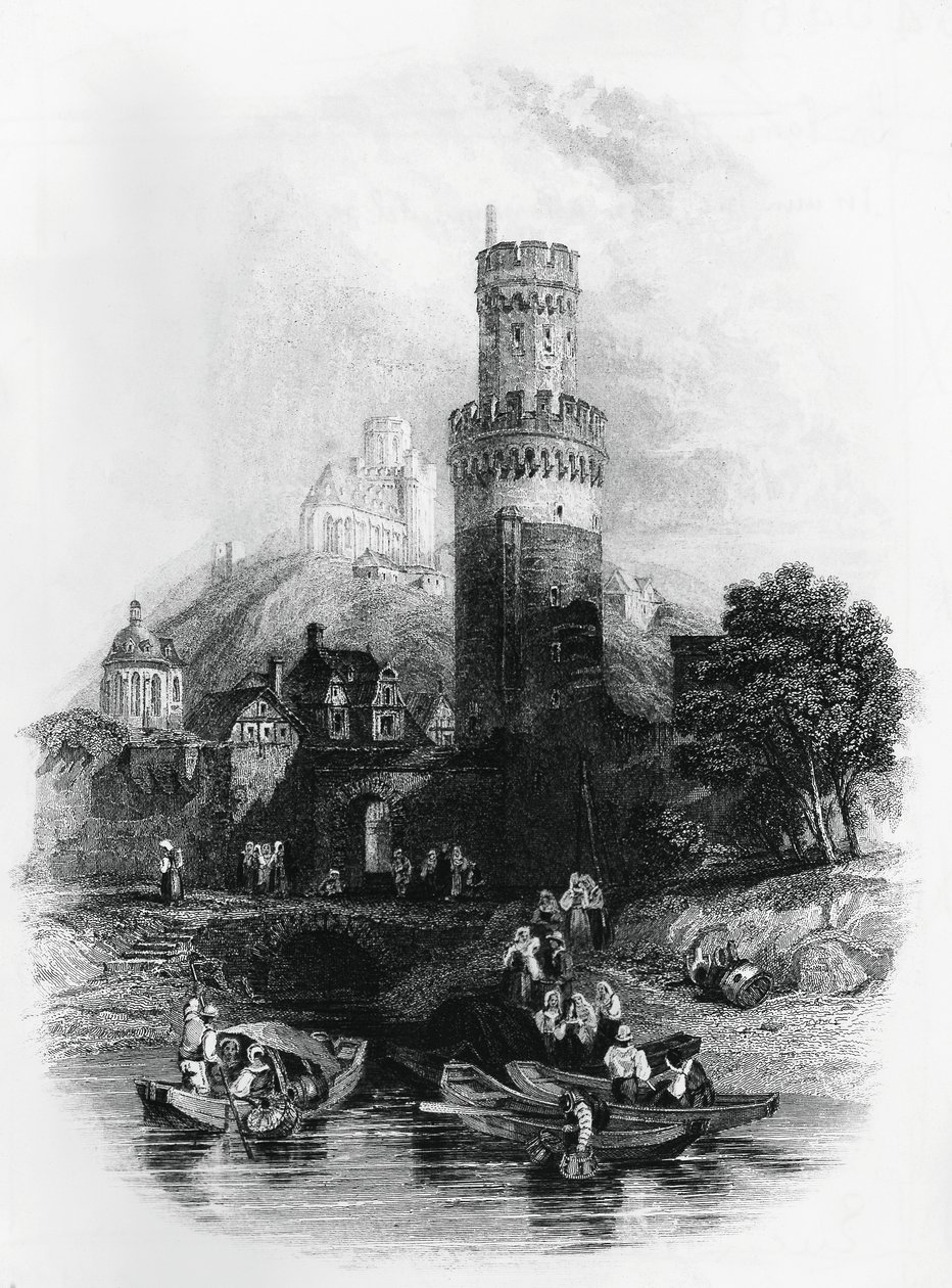 Kuvitus Leperille Aostasta, Xavier De Maistren (1763-1852) romaani, kaiverrus tekijältä Xavier de Maistre