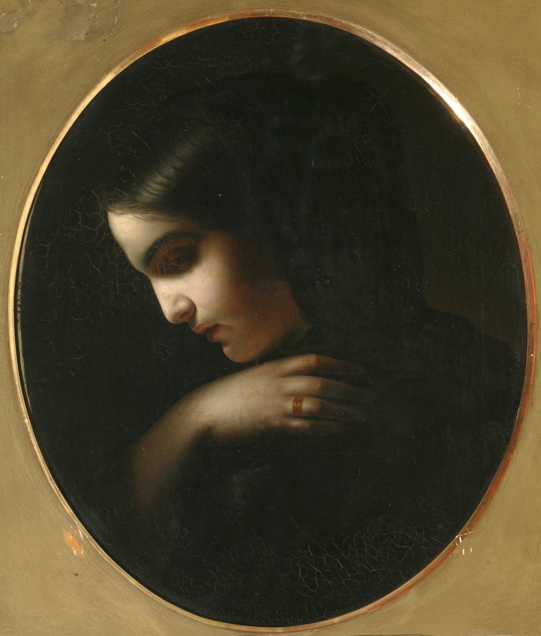 Nuori leski, 1850 tekijältä Yakov Fyodorovich Kapkov