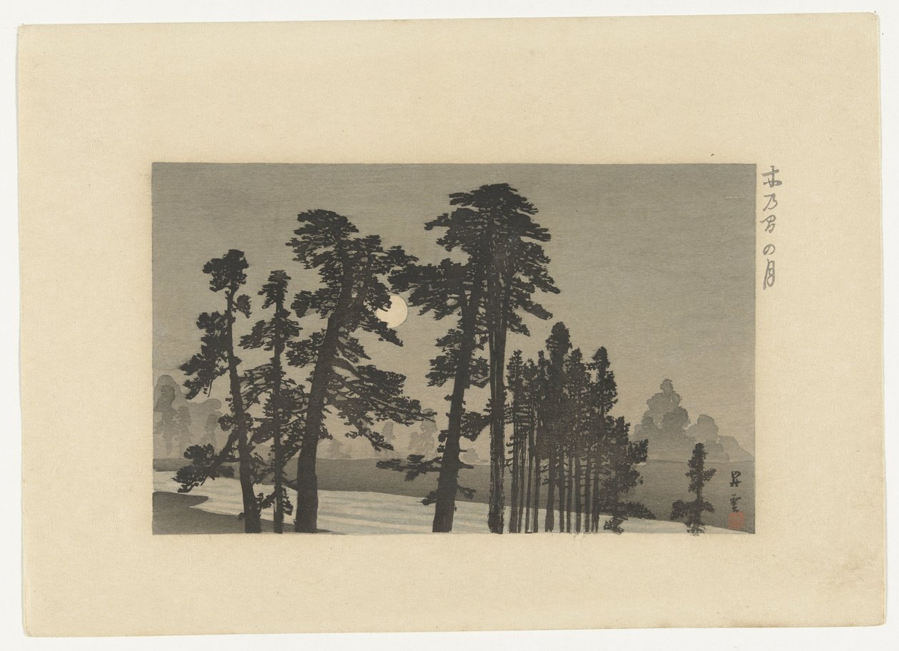 Puurivi kuunvalossa tekijältä Yamamoto Shoun