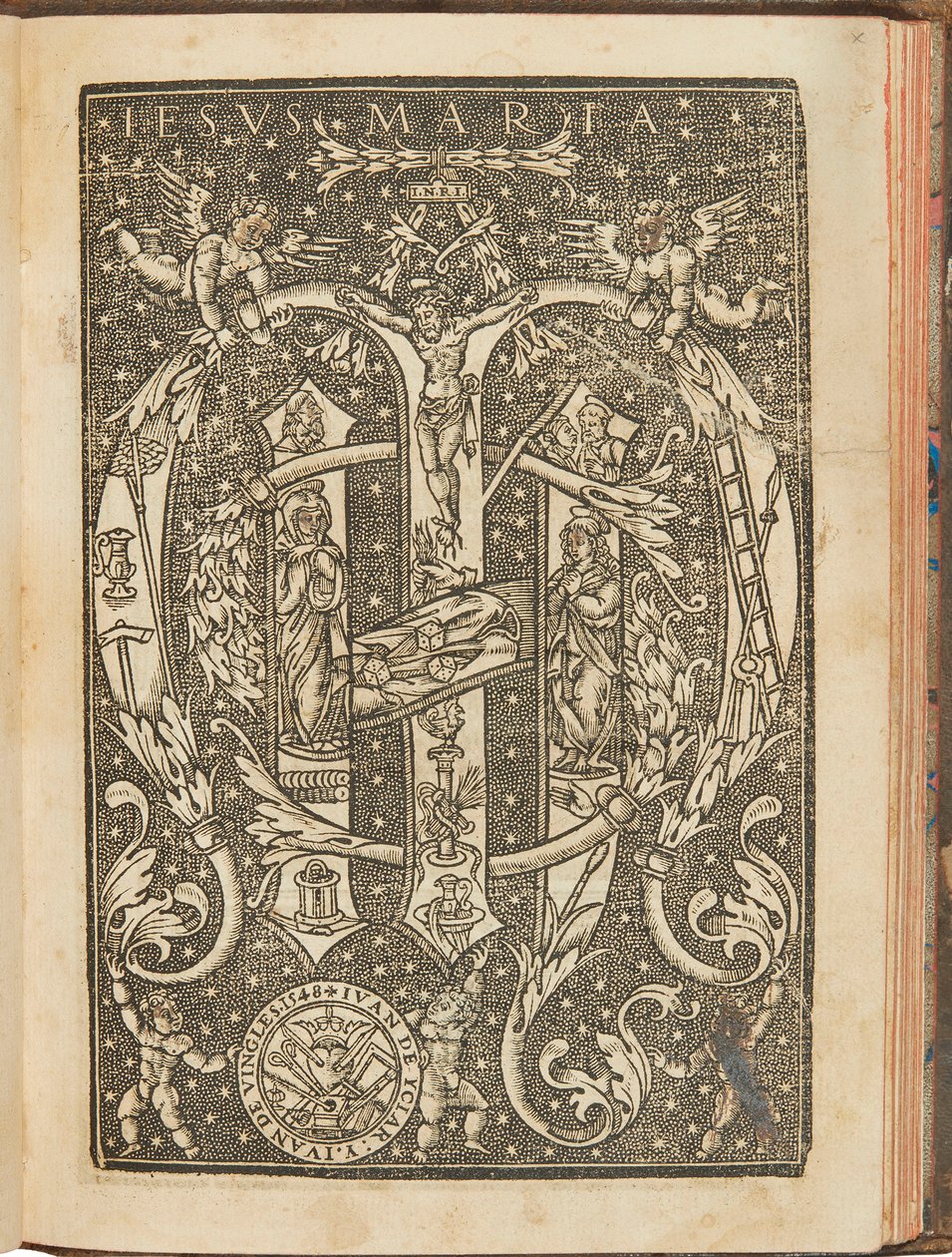 Kokoelma subtilissima, nimeltään Orthographia pratica, 1548. tekijältä Yciar