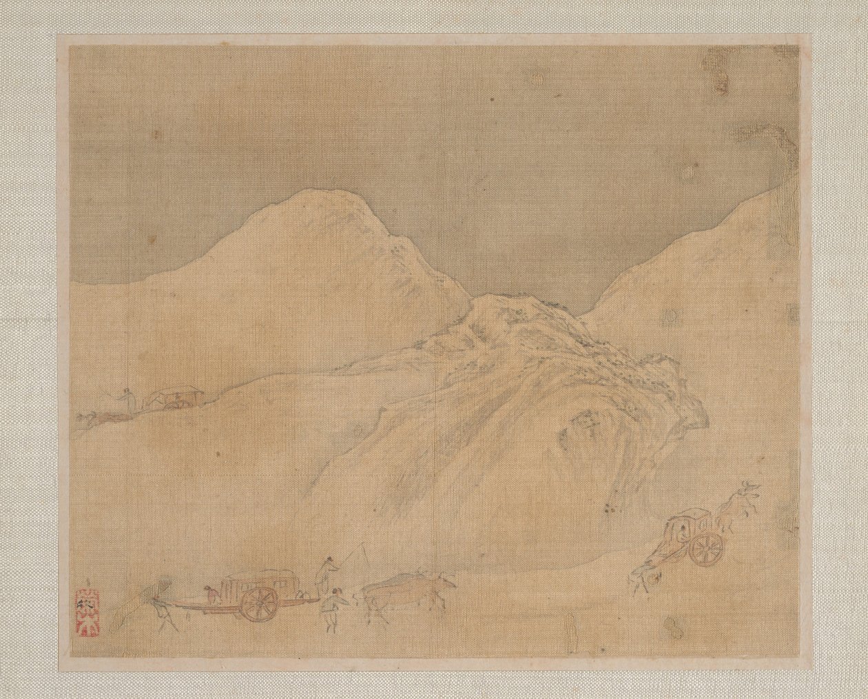 Maisemat, vuodelta 1652. tekijältä Ye Xin