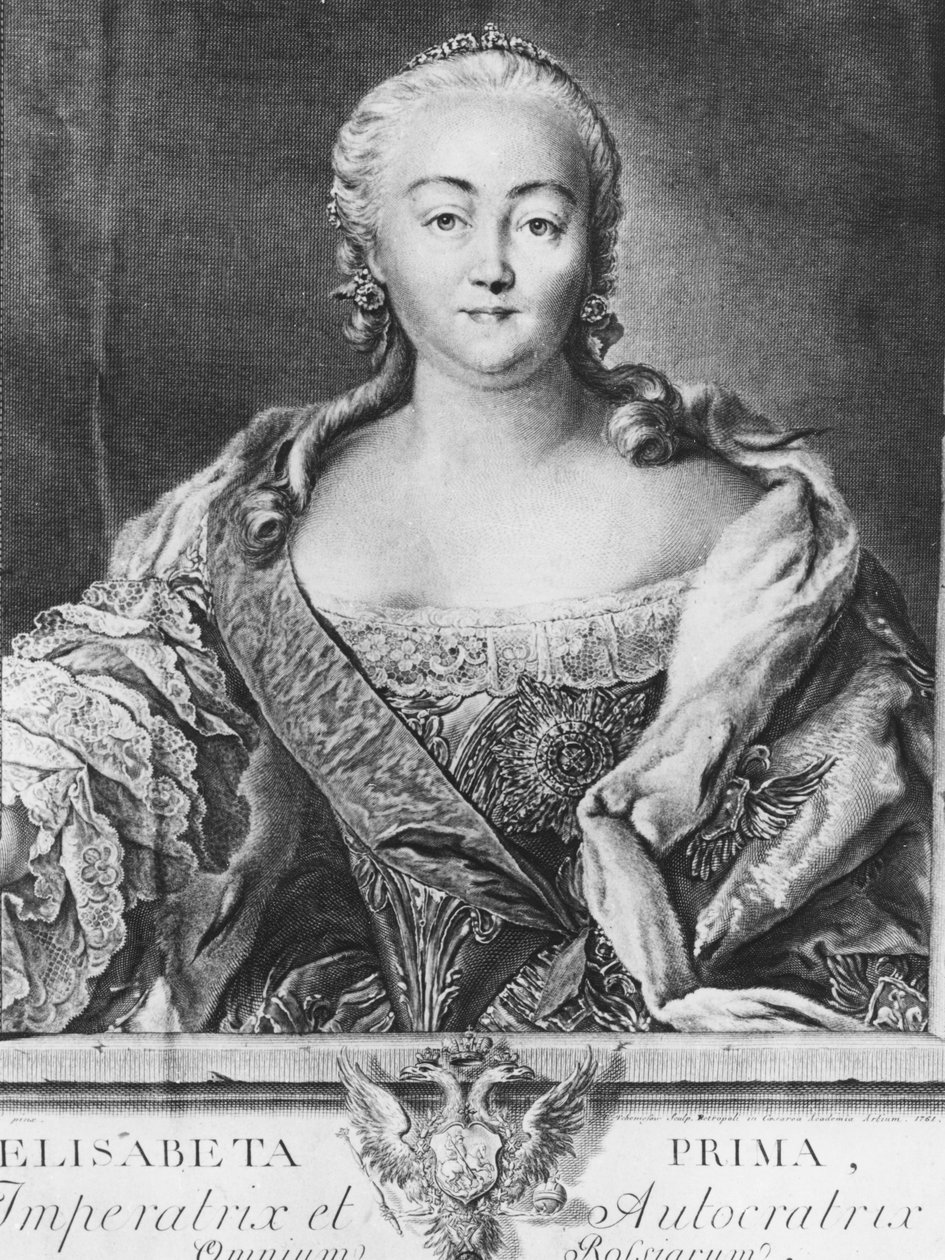 Venäjän Elizabeth I tekijältä Yevgraf Chemesov