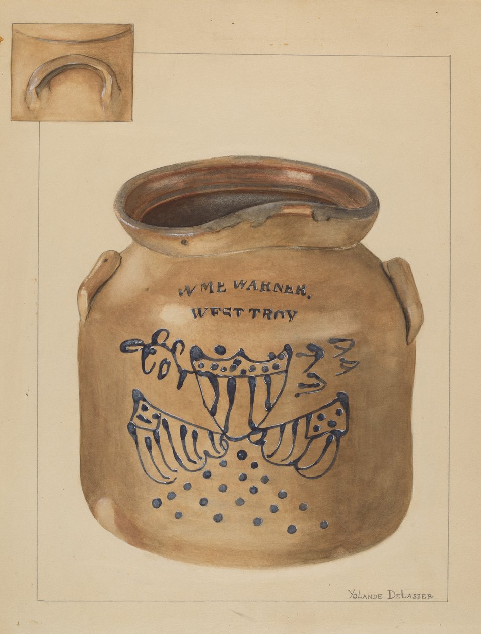 Jar, c. 1936. tekijältä Yolande Delasser