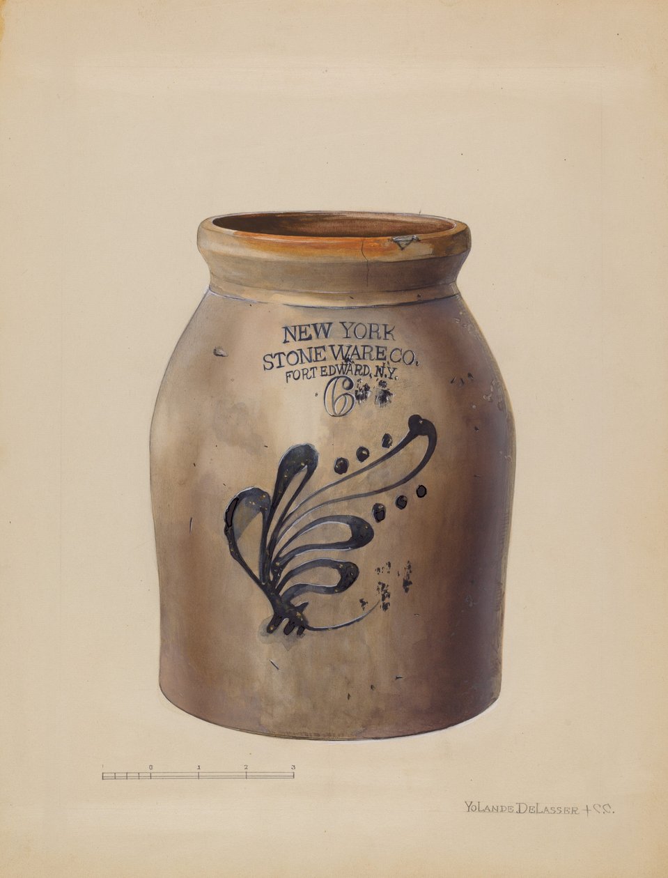 Jar, c. 1936. tekijältä Yolande Delasser