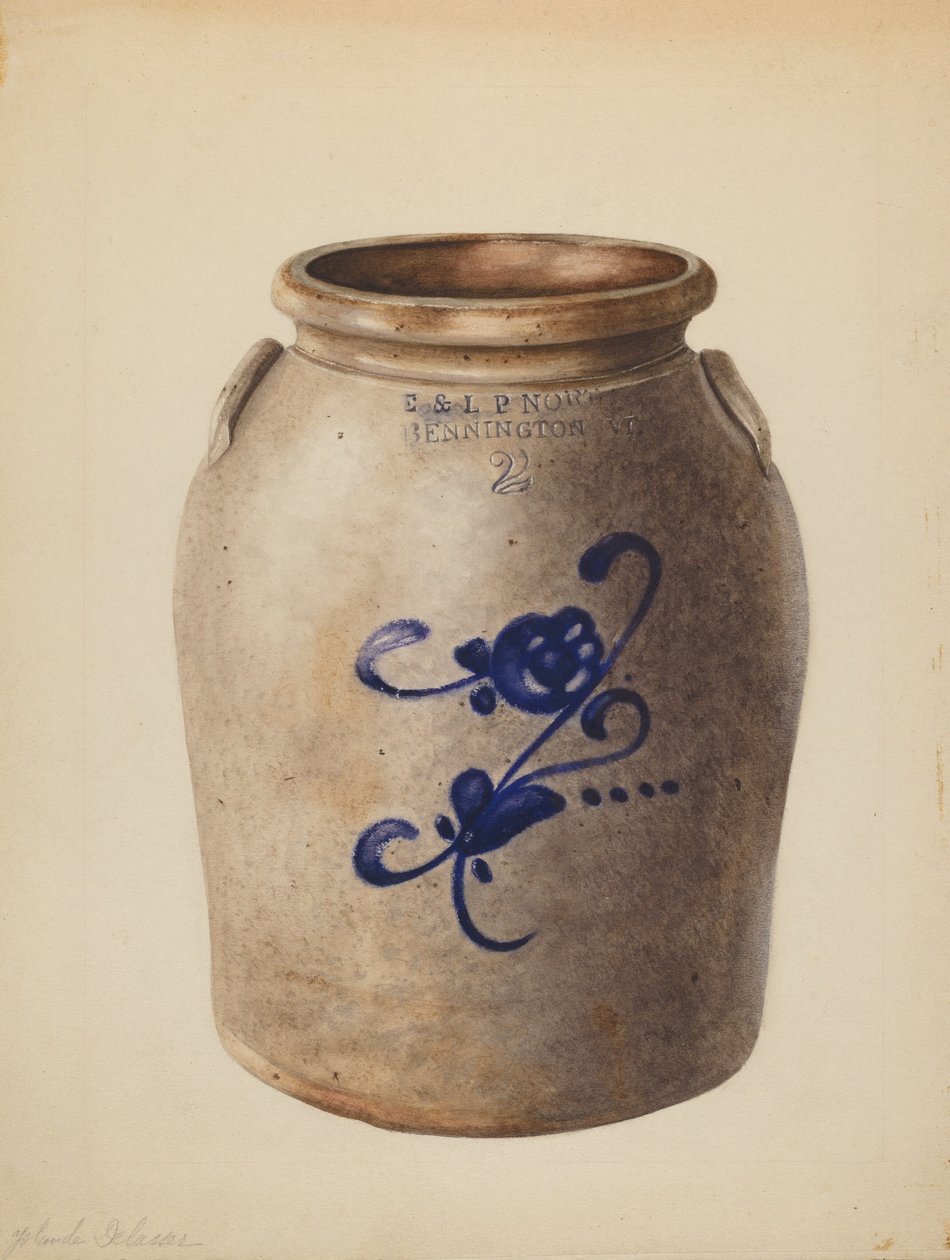 Jar, c. 1937. tekijältä Yolande Delasser