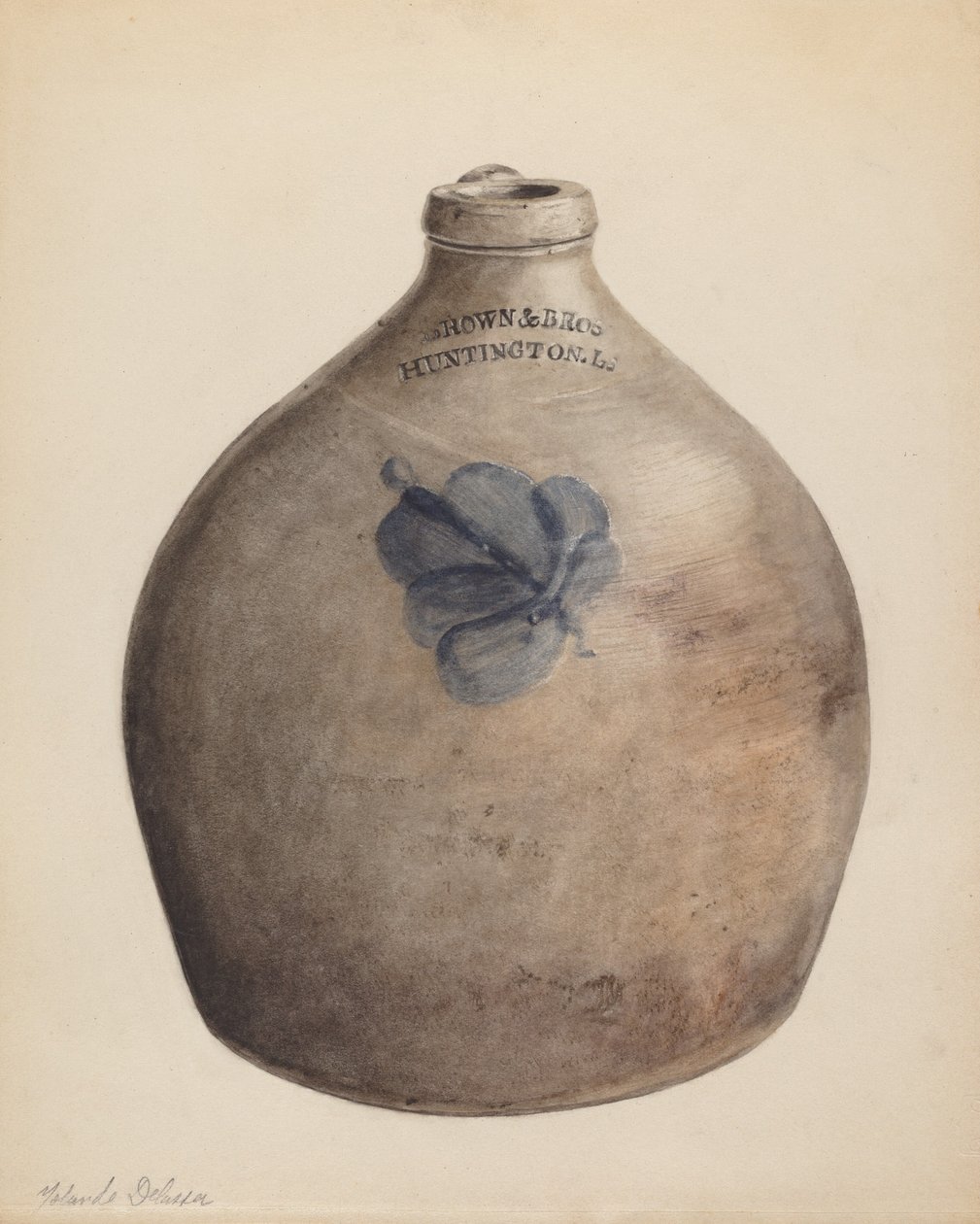 Kannu, c. 1937. tekijältä Yolande Delasser