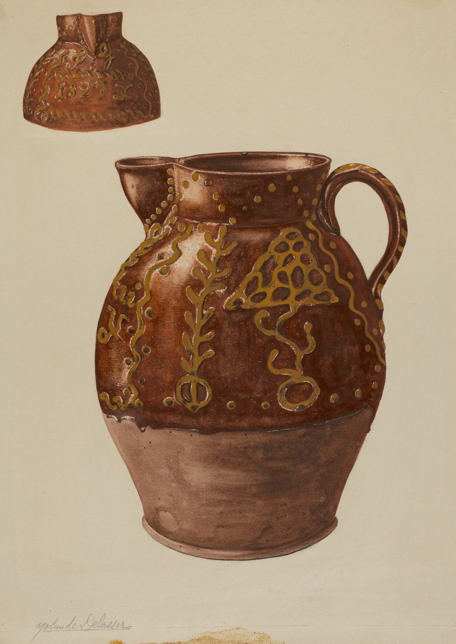 Pa. Saksalainen syöttäjä, n. 1937. tekijältä Yolande Delasser