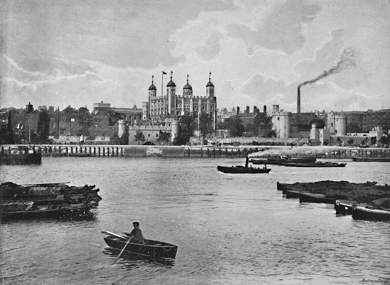 Lontoon Tower, vuodelta 1896 tekijältä York and Son