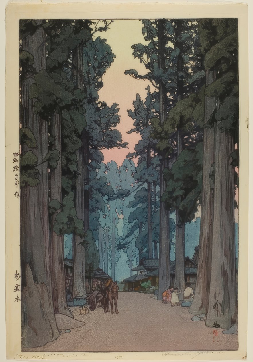 Cryptomeria Avenue tekijältä Yoshida Hiroshi