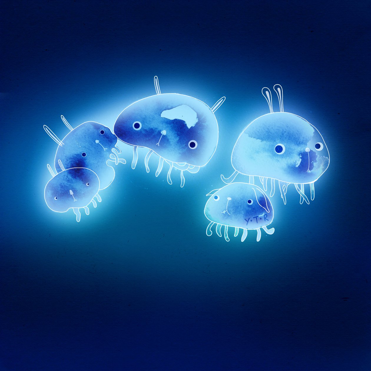 Jelly fish, 2013 (mix media) tekijältä Yoyo Zhao