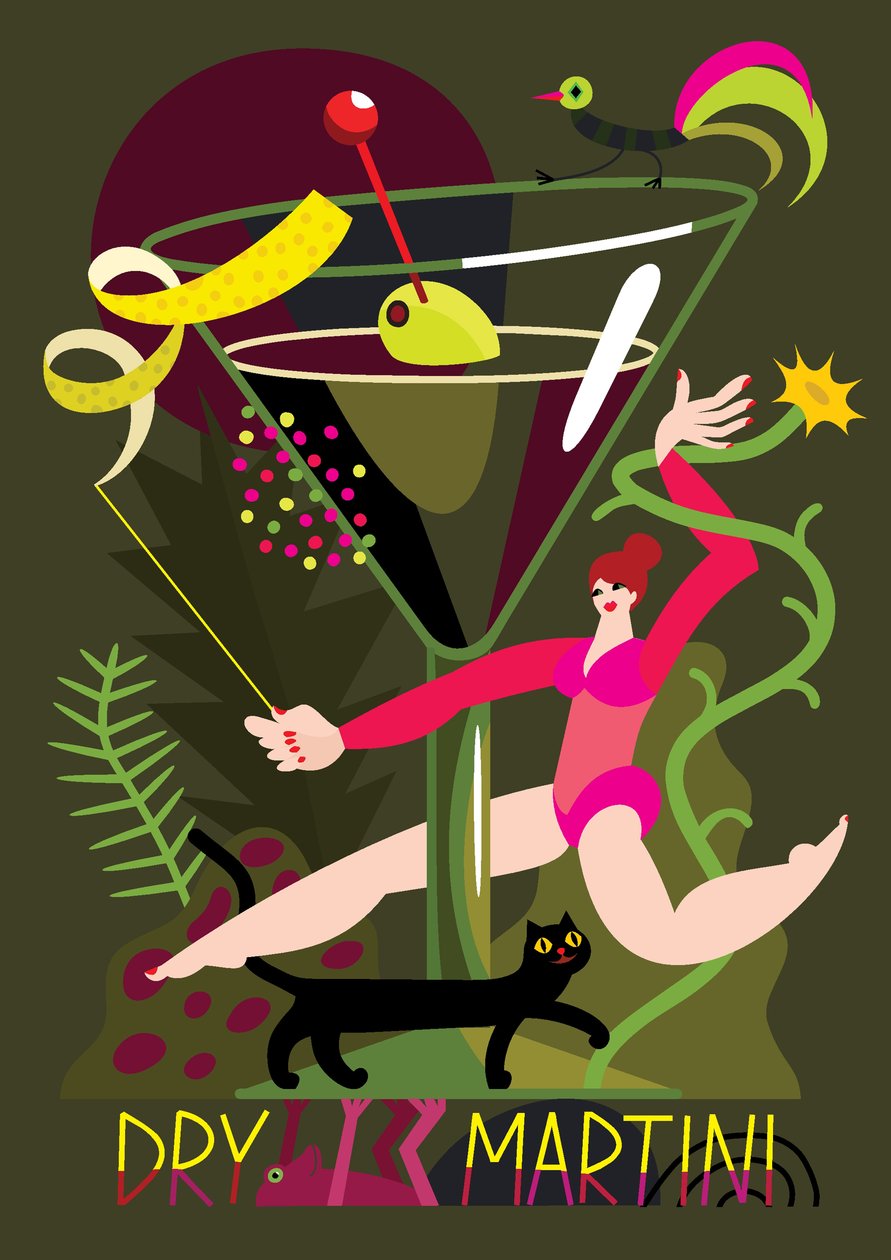 Dry Martini, 2017 tekijältä Yulia Drobova