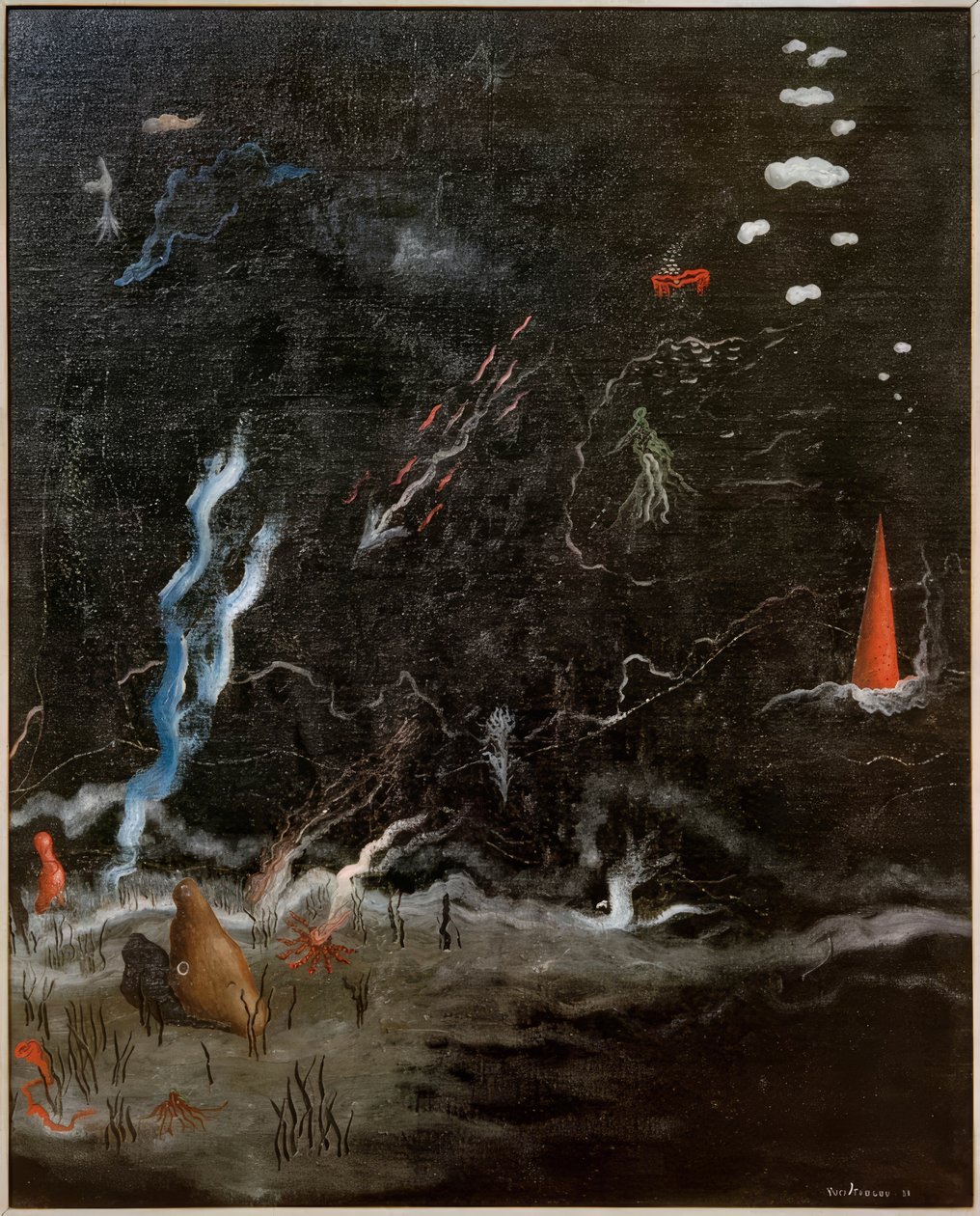 Ukkosmyrsky (Schwarze Lands.) tekijältä Yves Tanguy