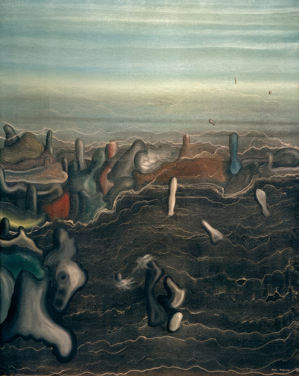 Pimeä puutarha tekijältä Yves Tanguy