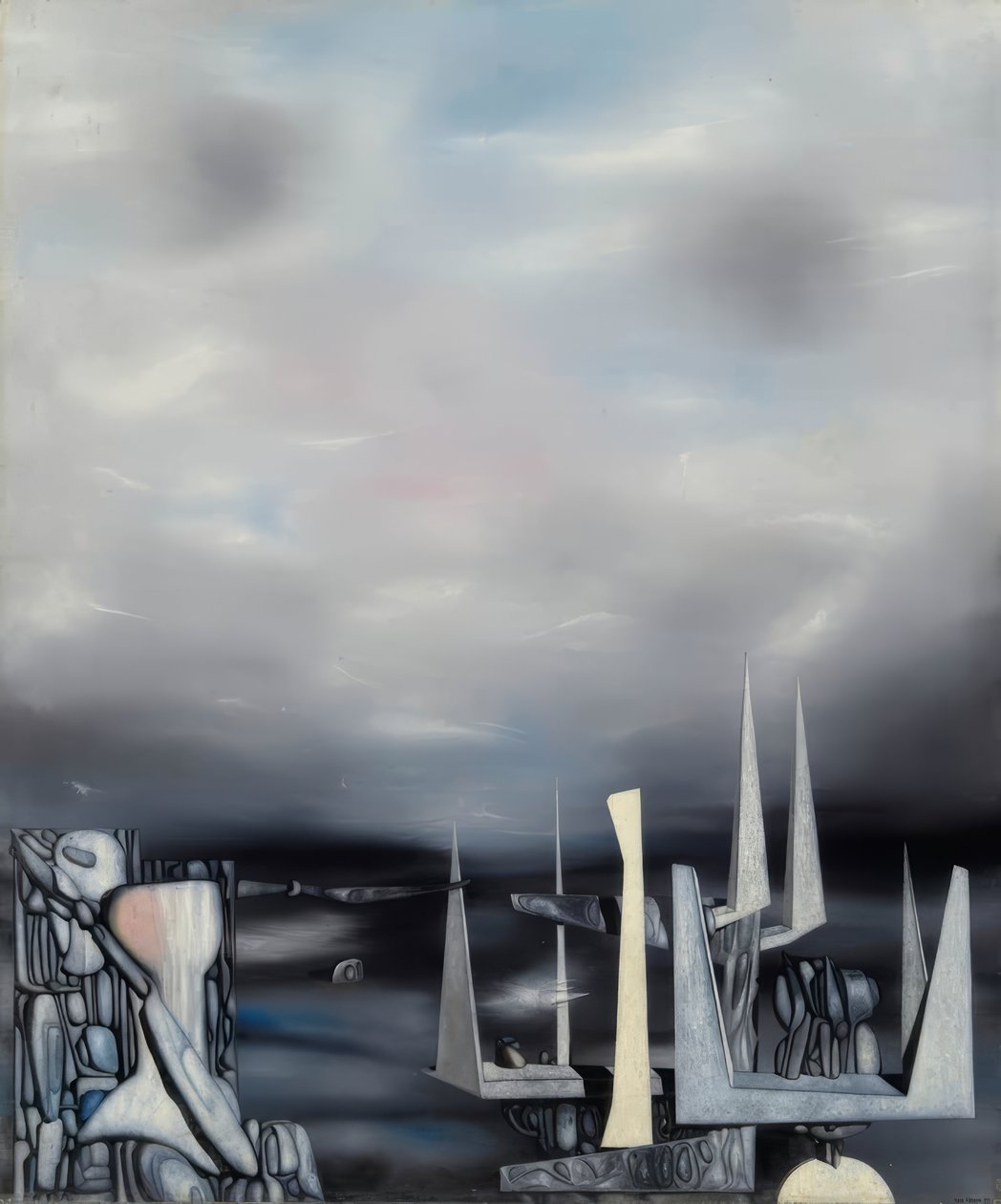 Tähdet läpäisevät tekijältä Yves Tanguy