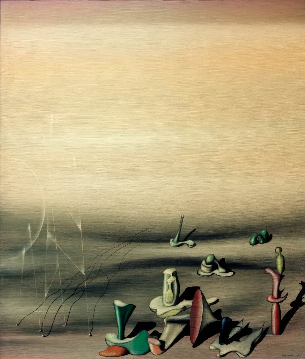 Ilman otsikkoa (Jotkut herrat) tekijältä Yves Tanguy