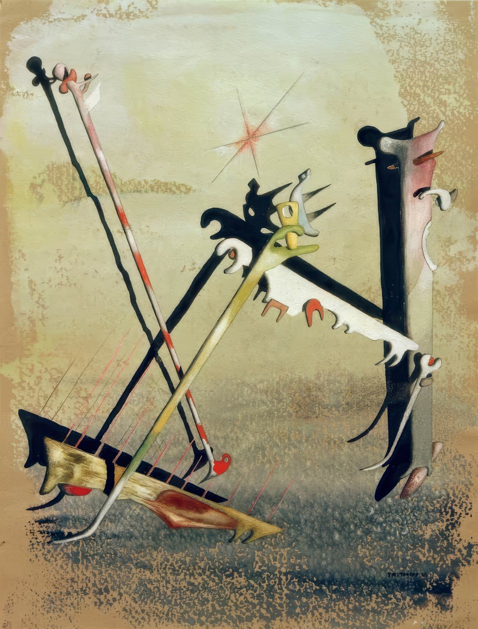 Ilman otsikkoa tekijältä Yves Tanguy