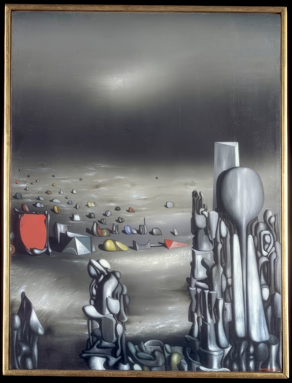 Jää, se on välttämätöntä. tekijältä Yves Tanguy