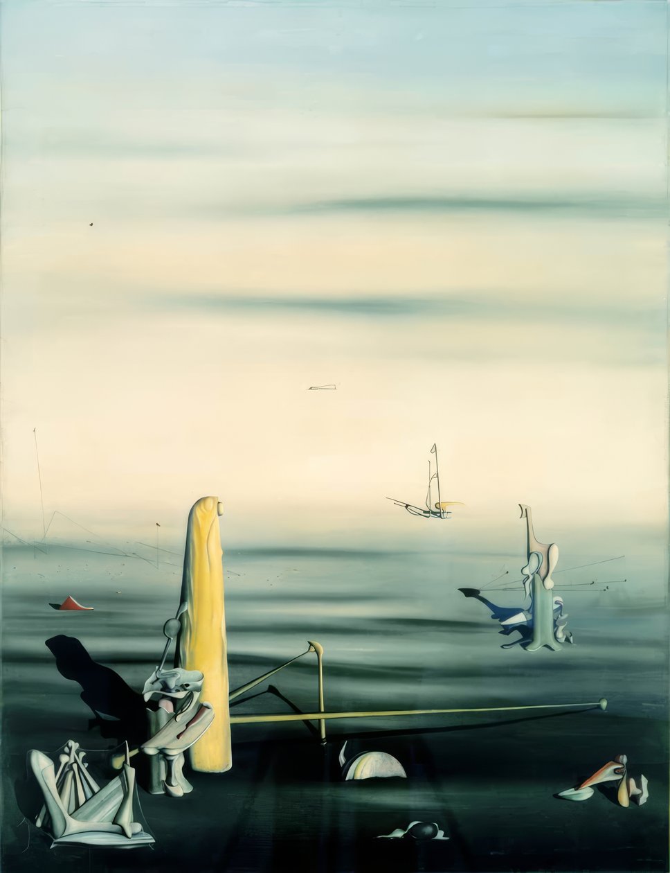 Aurinko korukotelossaan tekijältä Yves Tanguy