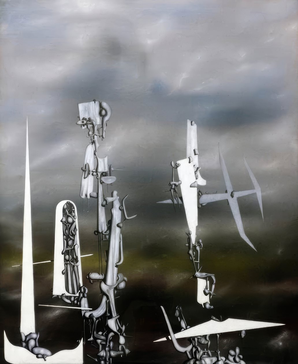 Näkymättömät tekijältä Yves Tanguy