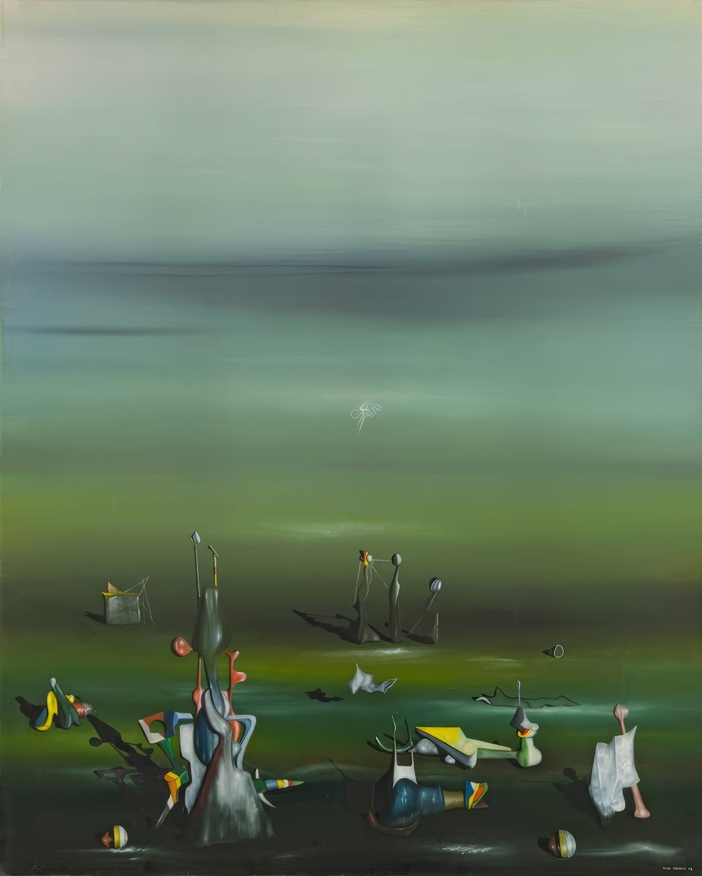 Uudestaan ja uudestaan tekijältä Yves Tanguy