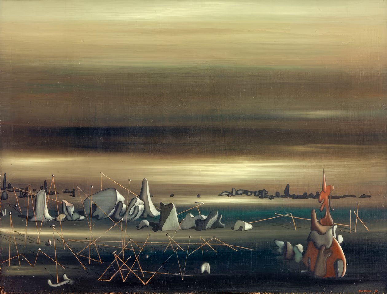 Paralleleiden kohtaamispaikka tekijältä Yves Tanguy