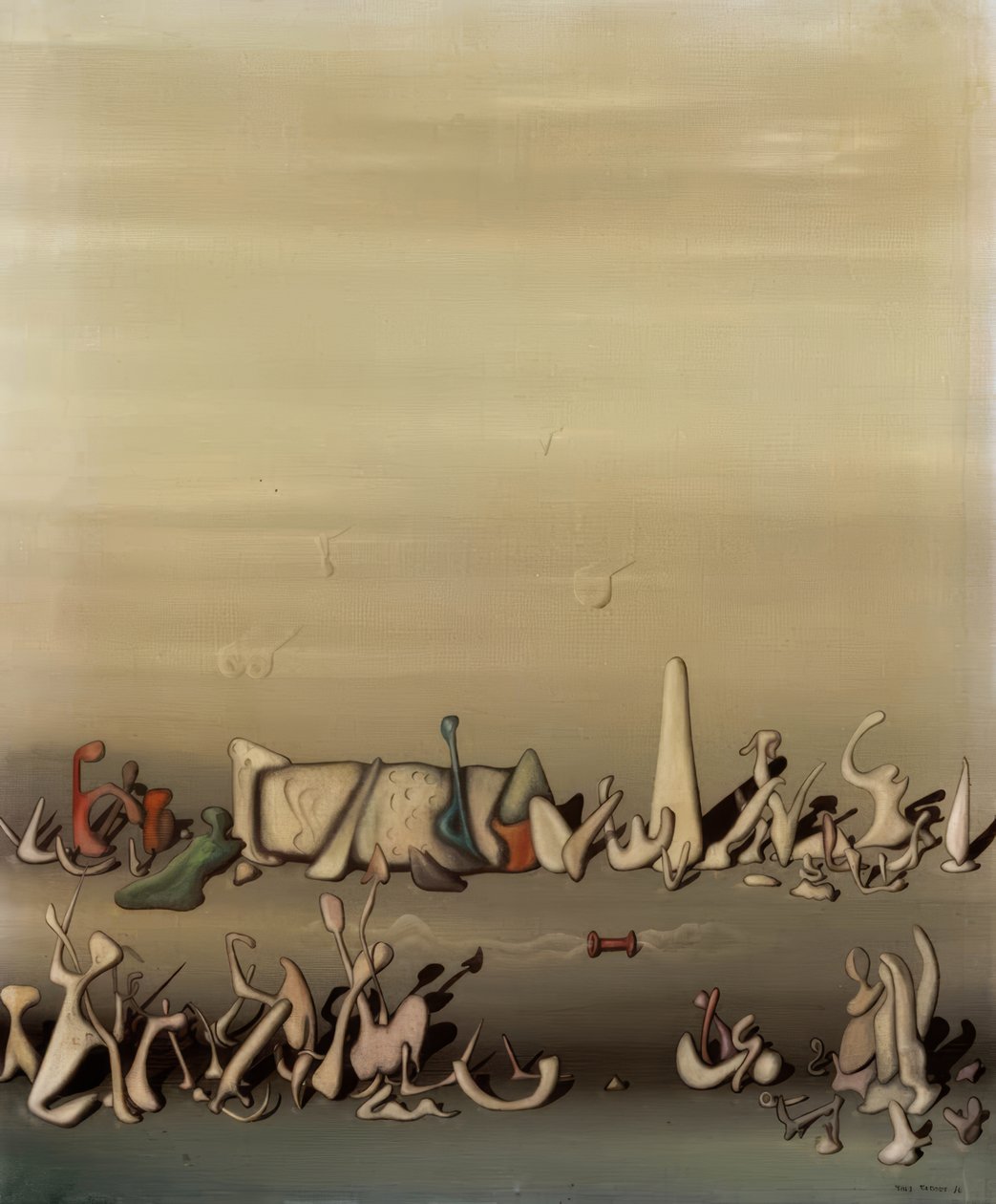 Ruohon ja tuulen välissä tekijältä Yves Tanguy