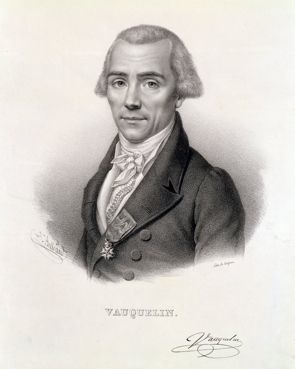 Delpechin kaivertama Louis Nicolas Vauquelin (1763-1829). tekijältä Z. Belliari
