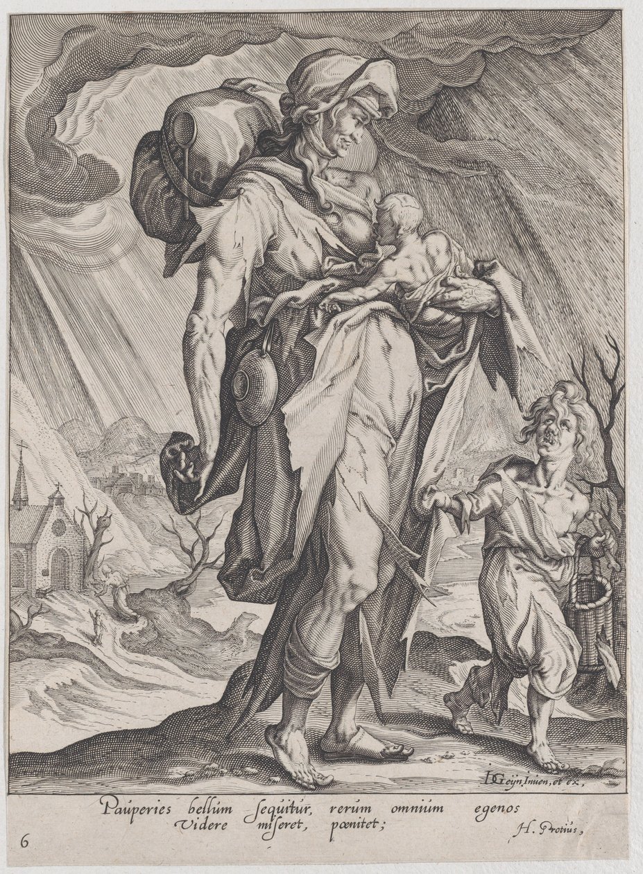 Köyhyys hyveistä ja paheista, 1596-97, 1596-97. tekijältä Zacharias Dolendo
