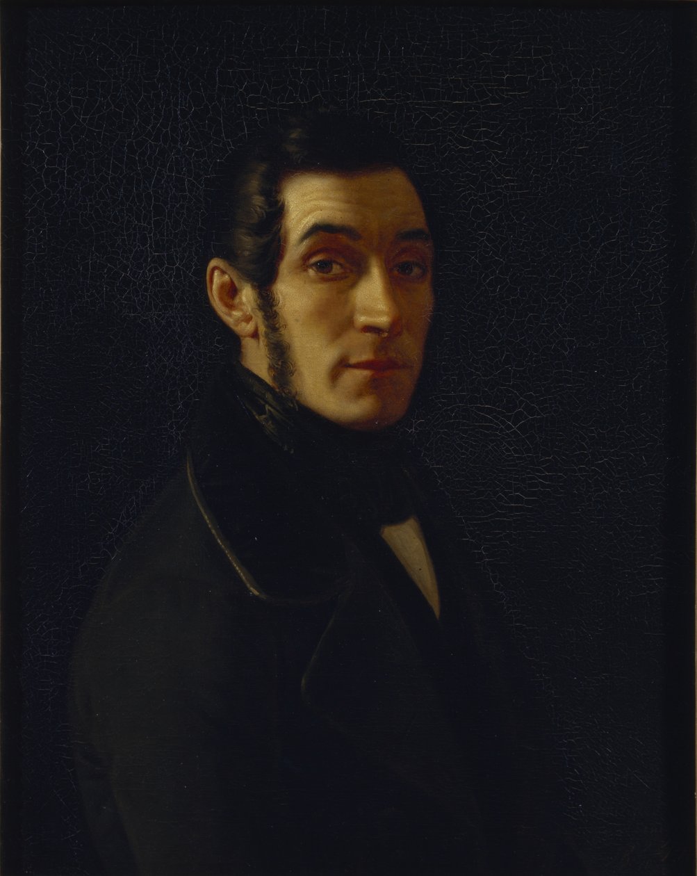 Fjodor Iwanowitsch Inozemtsevin muotokuva 18021869, 1844 tekijältä Zakharov