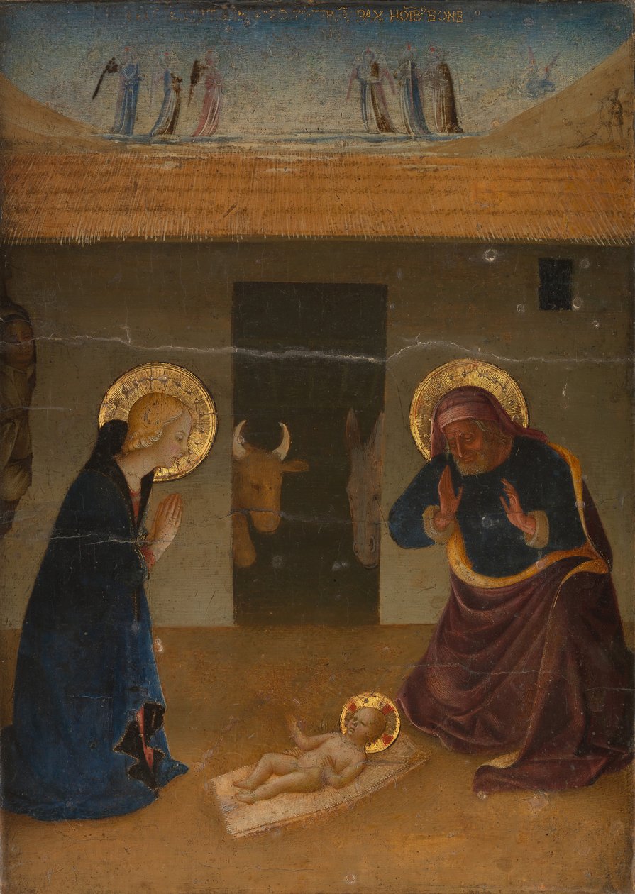 Syntymä. tekijältä Zanobi di Benedetto Strozzi