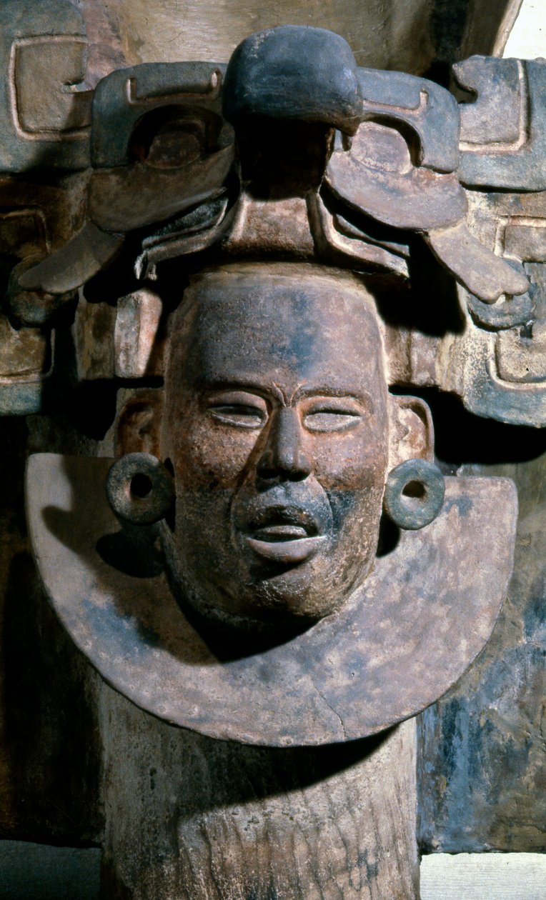 Hautauurna haudasta 77, Monte Alban, 100-200 jKr (keraaminen) tekijältä Zapotec
