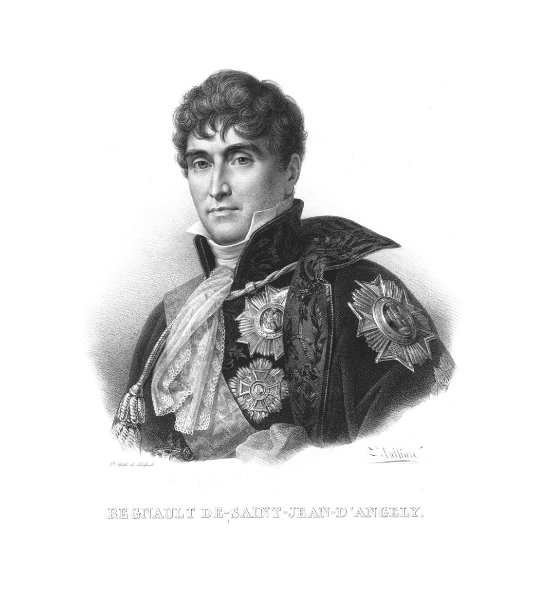 Michel-Louis-Étienne Regnaud de Saint-Jean dAngély, 1820-luku. tekijältä Zephirin Felix Jean Marius Belliard