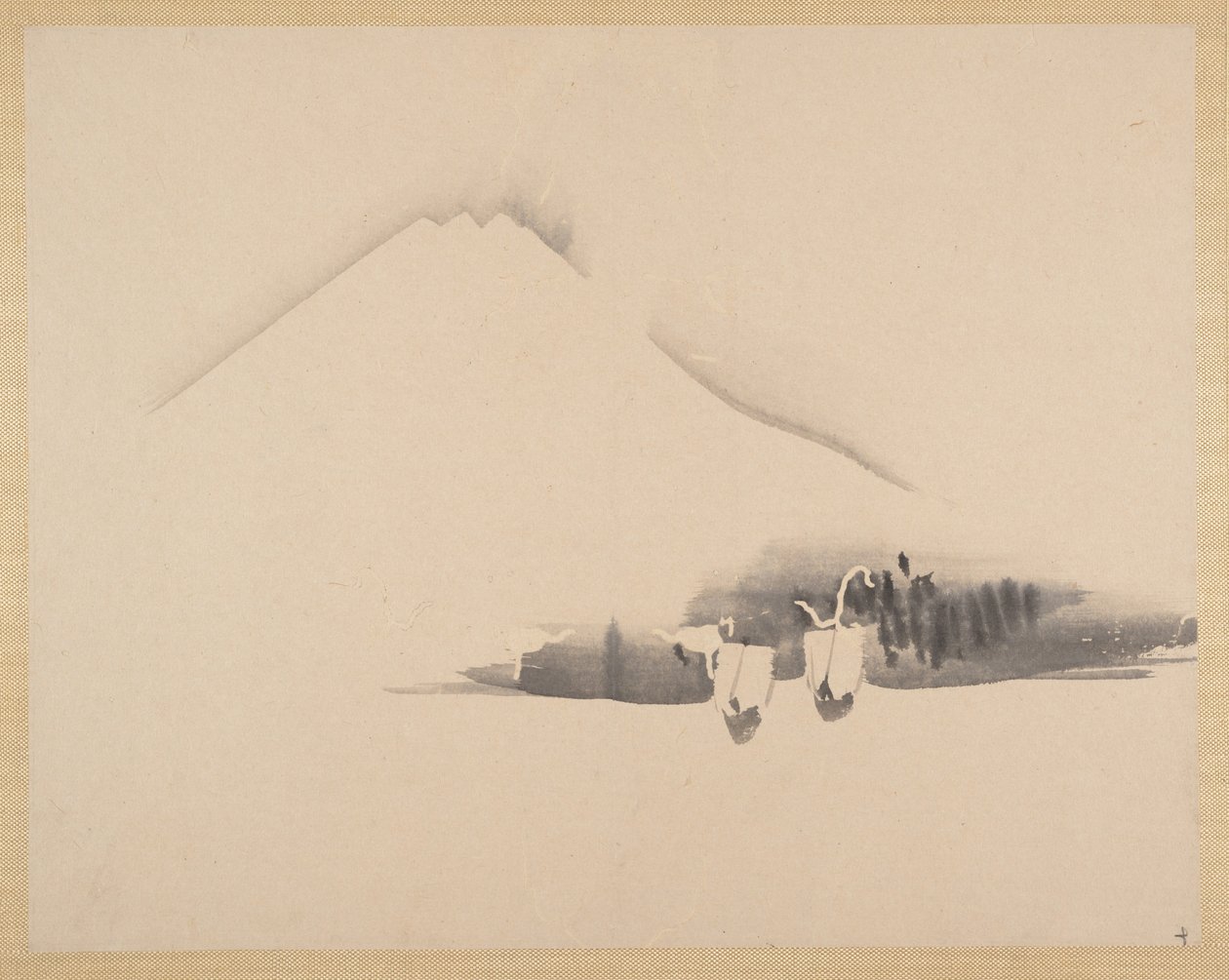 Maalaus tekijältä Zeshin Shibata