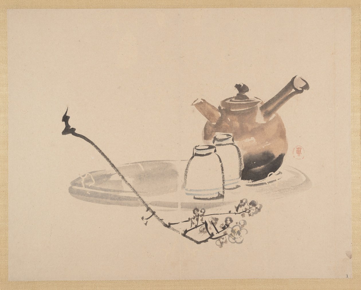 Maalaus tekijältä Zeshin Shibata