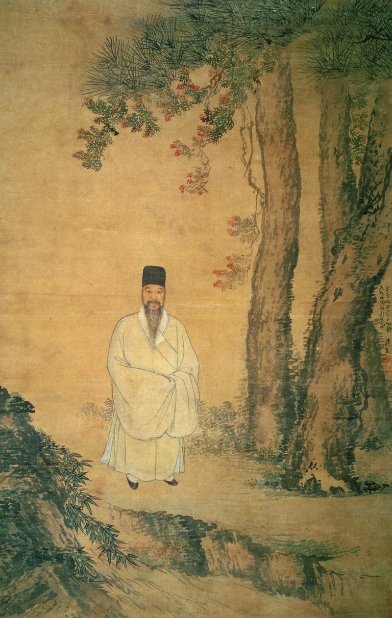 Huan Yun muotokuva, tekijältä Zhang Hong