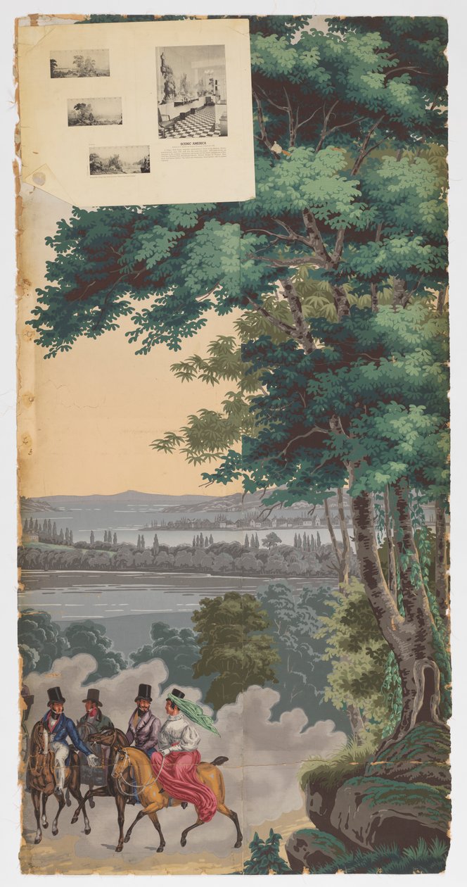 Luonnonkaunis Amerikka tekijältä Zuber and Cie, Rixheim, Alsace