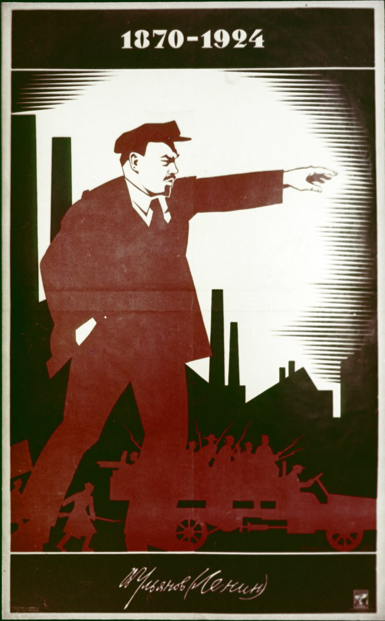 Neuvoston juliste, jossa muistetaan B, minä, Lenin olisi A, Strakhov tekijältä Frederick (attr. to) Barnard