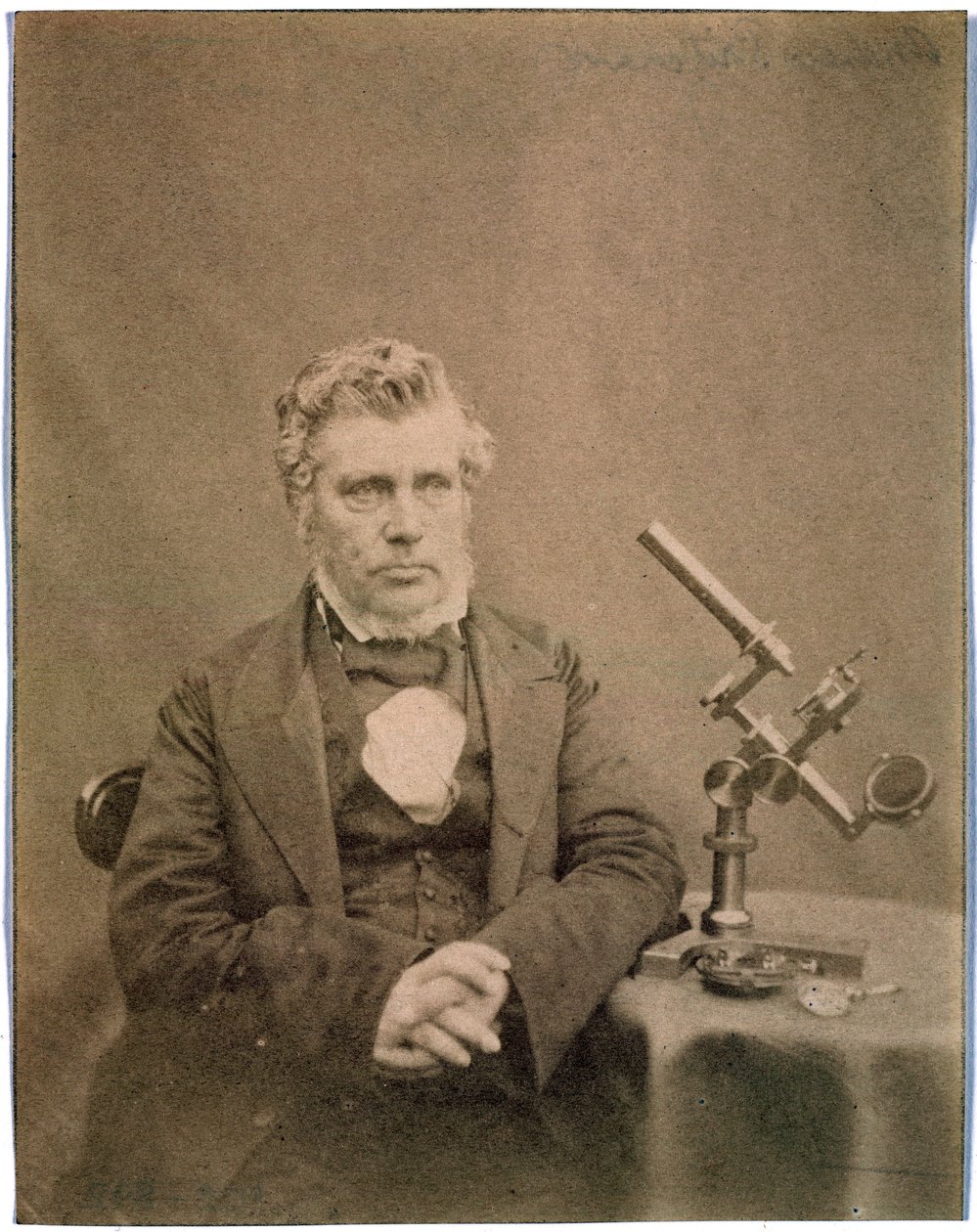 Andrew Pritchard, englantilainen optikko, n. 1850-luku tekijältä Frederick (attr. to) Barnard
