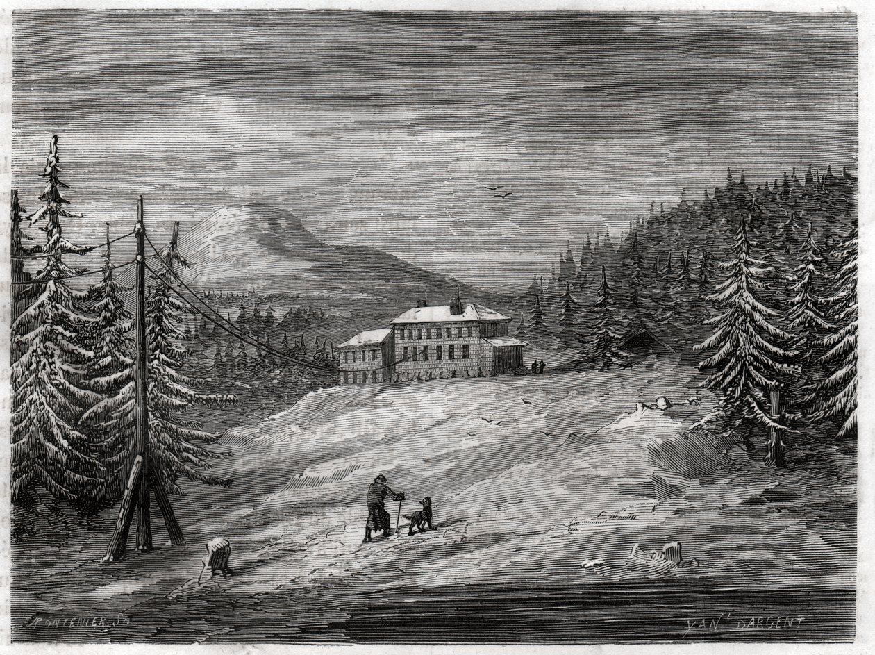 Kaapeli telegraphique sous marin. Lennätin vedenalainen kaapeli. tekijältä Frederick (attr. to) Barnard