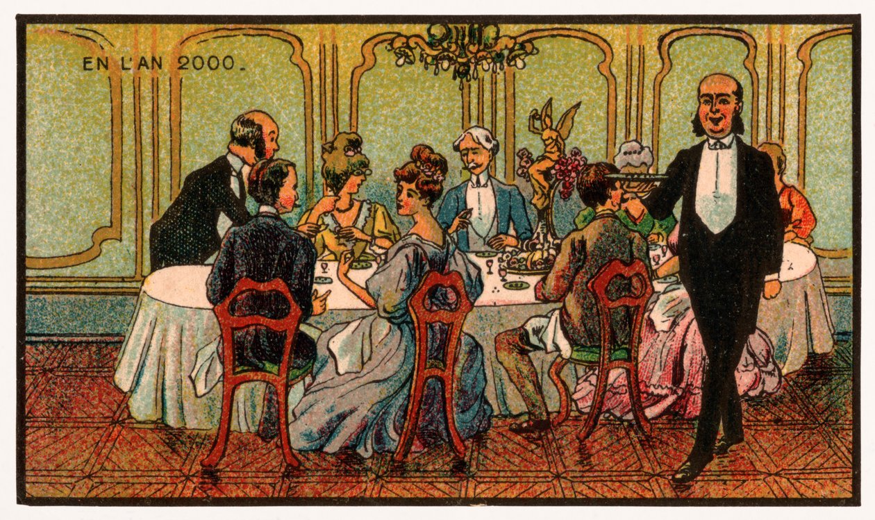 Kemiallinen päivällinen, n. 1910 tekijältä . .