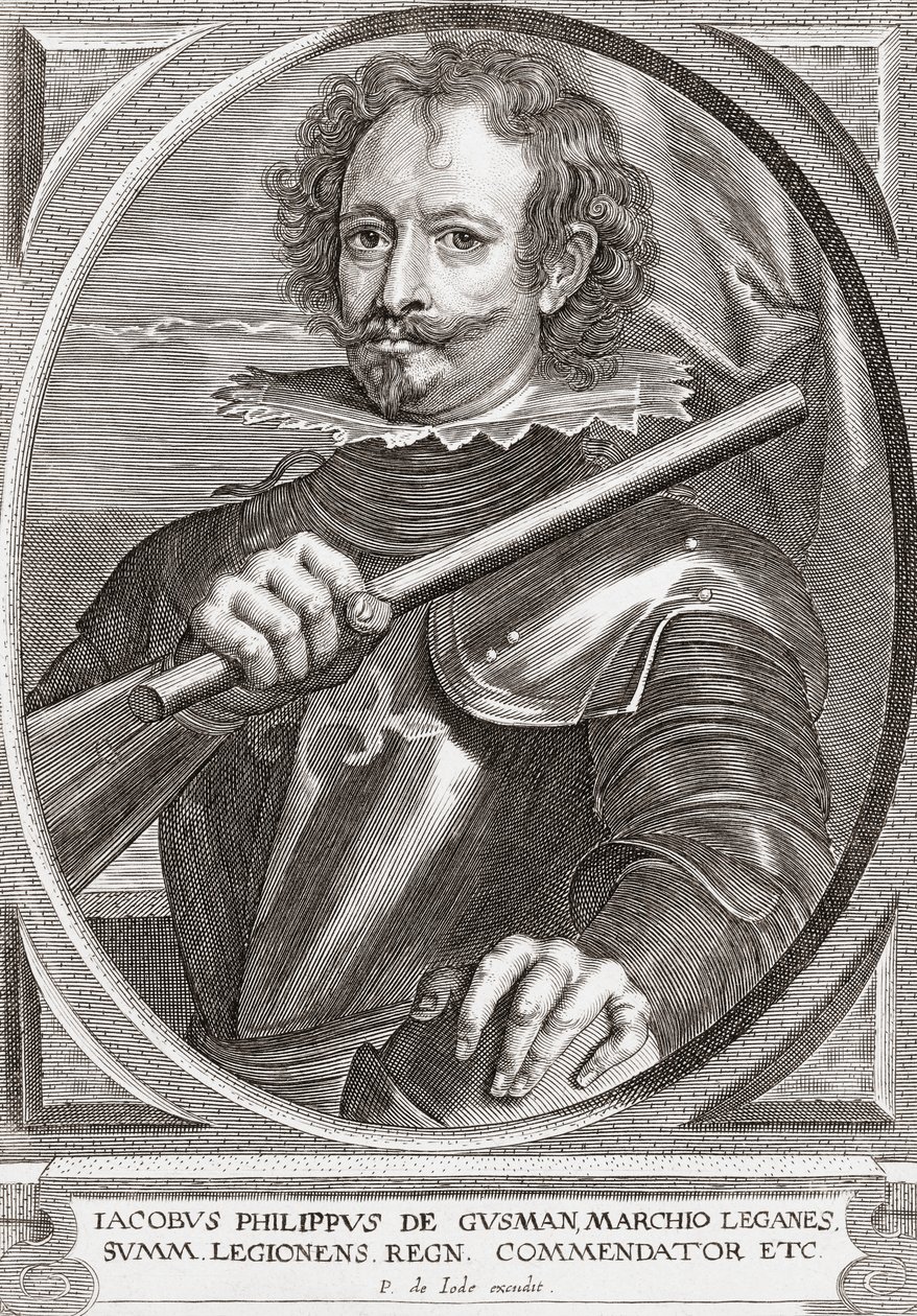 Diego Mexía Felipez de Guzmán y Dávila. Muotokuva. tekijältä . .
