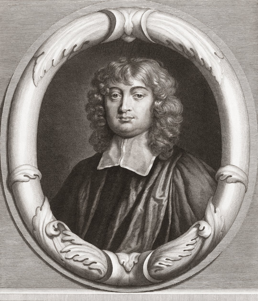 Edward Stillingfleet, brittiläinen teologi. Muotokuva. tekijältä . .