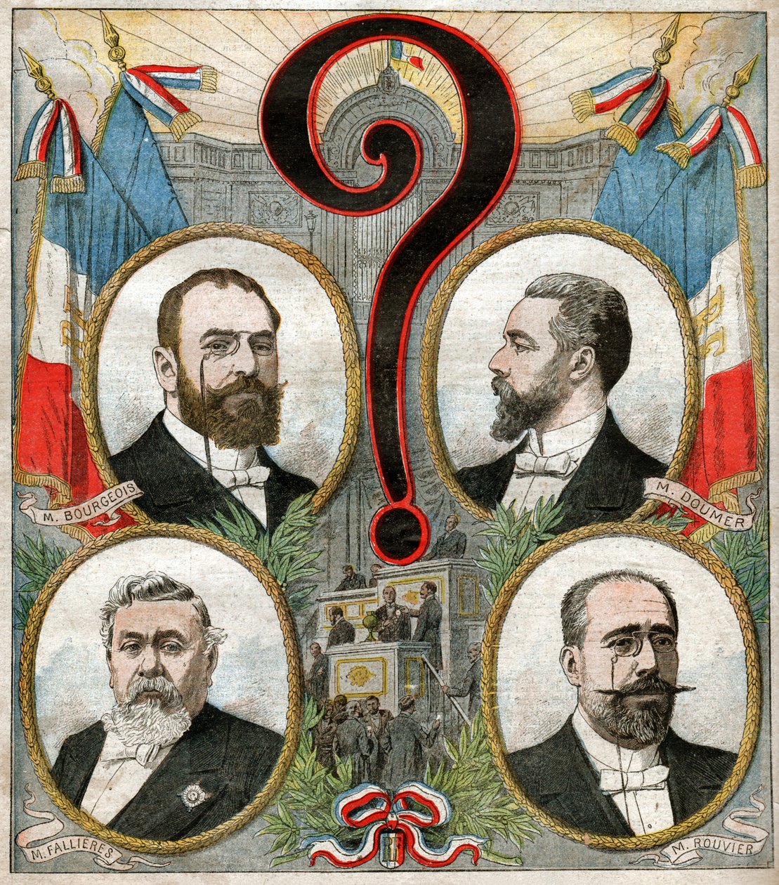 Presidentinvaalit 1906. Presidentinvaalit 1906. tekijältä Ferdinand Georg Waldmuller