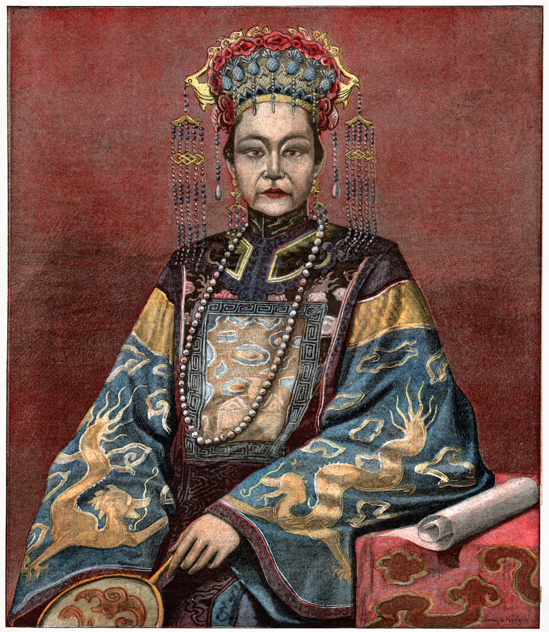 Keisarinna Dowager Cixi tekijältä . .