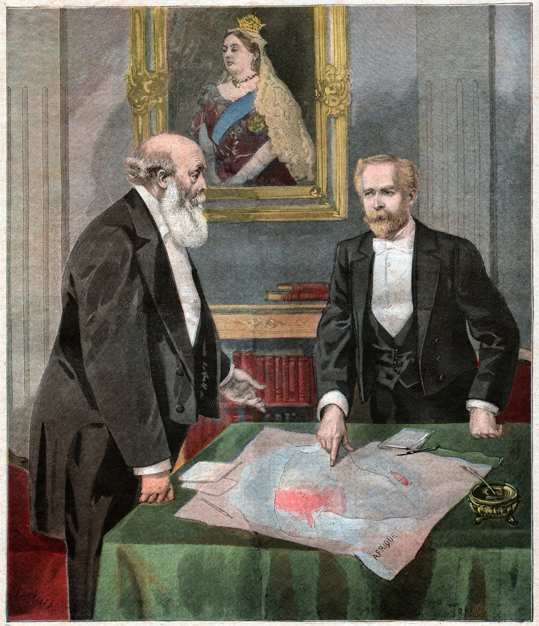 Entente cordiale: Paul Cambon ja Robert Gascoyne-Cecil, Lord Salisbury tekijältä . .